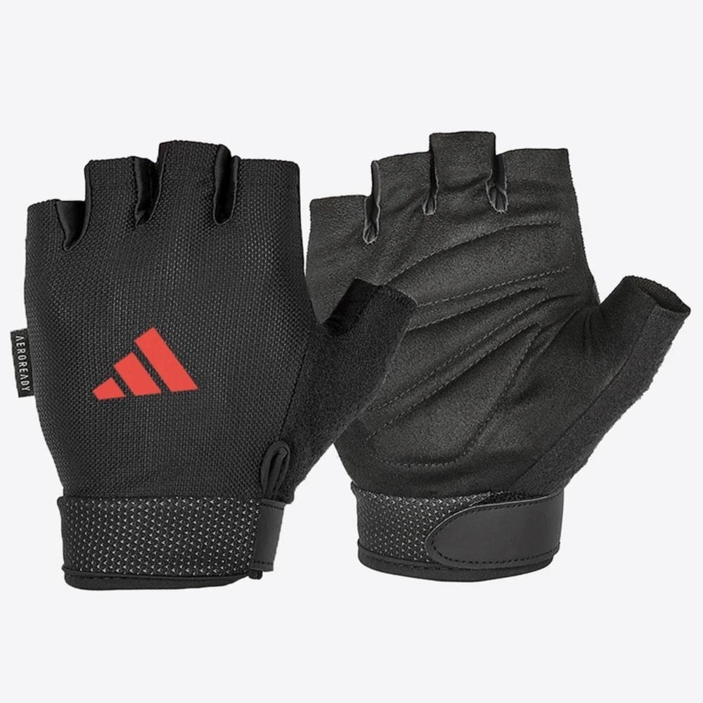 ADIDAS Aeroready Adjustable.Essemtial Gloves - Red